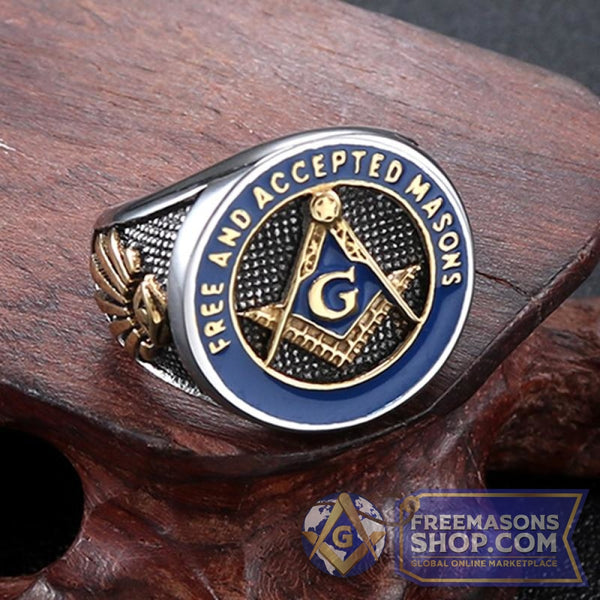 Masonic Ring - Blue | FreemasonsShop.com | Rings
