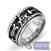 Masonic Band (Various Designs) | FreemasonsShop.com | Rings