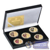 5-Coin Masonic Display Box | FreemasonsShop.com | Coins