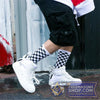 Masonic Checkerboard Cotton Socks | FreemasonsShop.com | Socks