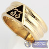 Scottish Rite 33rd Degree Masonic Ring (Gold & Silver)
