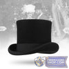 Worshipful Master Wool Top Hat - 17cm | FreemasonsShop.com | Hat