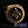 Vintage Masonic Knights Templar Ring (Gold & Silver) | FreemasonsShop.com | Rings