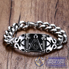 Freemasons Bracelet Vintage Black