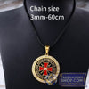 Knights Templar Cross Round Necklace | FreemasonsShop.com | Jewelry