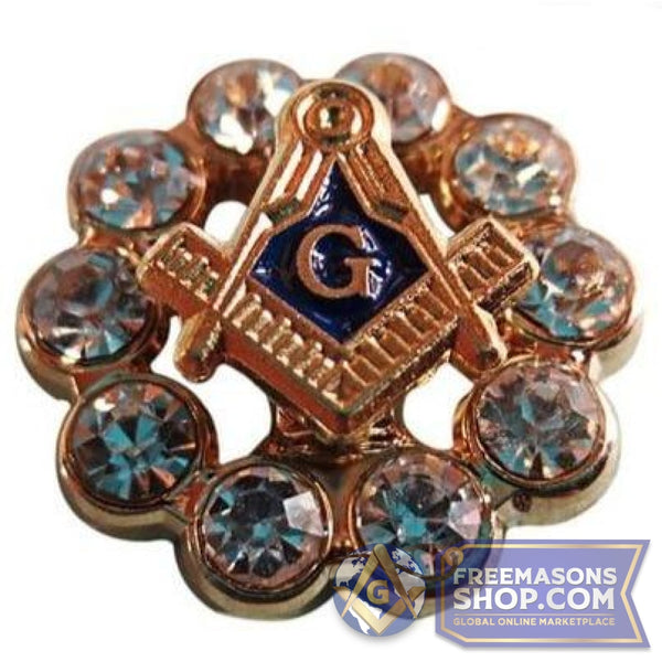Masonic Stones Lapel Pin | FreemasonsShop.com | Pins