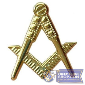 Hollow Masonic Lapel Pin