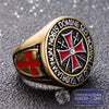 Antique Knights Templar Cross Ring (Gold or Silver) | FreemasonsShop.com | Rings