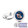 Knights Templar Glass Pin (Various Designs) | FreemasonsShop.com | Pins