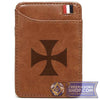 Knight Templar Wallet (Brown & Black)