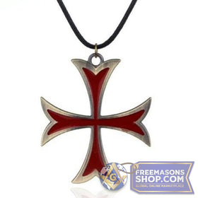 Vintage Knights Templar Necklace