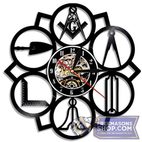 Masonic Tools LED Wall Clock