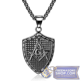 Masonic Shield Necklaces
