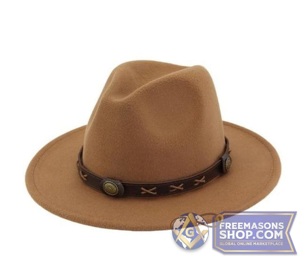 Worshipful Master Western Hat (Various Colors) | FreemasonsShop.com | Hat