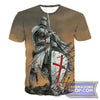 Knights Templar 3D T-Shirt Knights (Various Designs)