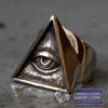 Masonic Triangle Ring | FreemasonsShop.com | Rings
