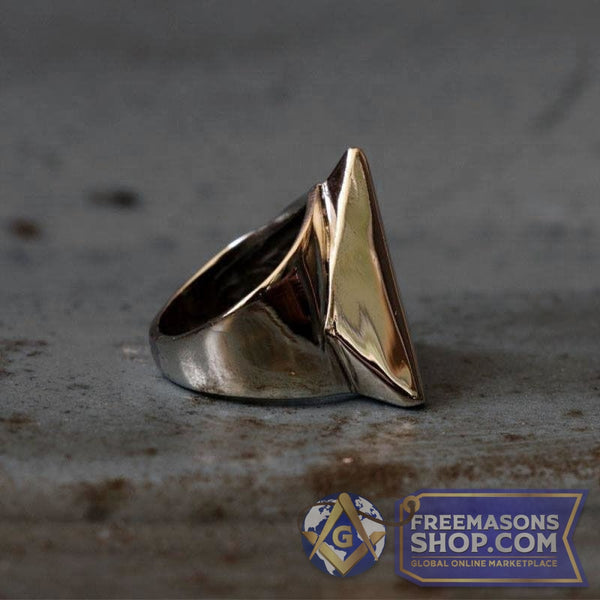 Masonic Triangle Ring | FreemasonsShop.com | Rings