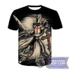 Knights Templar 3D T-Shirt Knights (Various Designs)