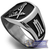 Retro Masonic Ring | FreemasonsShop.com | Jewelry