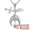 Shriners Necklace (Gold & Silver)