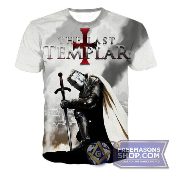 Knights Templar 3D Printed T-Shirt (Various Designs) | FreemasonsShop.com | Shirts