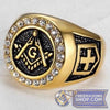 Vintage Masonic Knights Templar Ring (Gold & Silver)