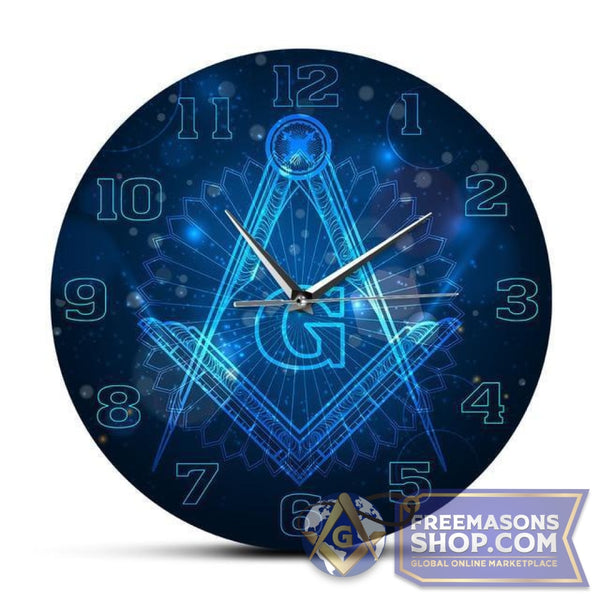 Freemason Non-ticking Wall Clock | FreemasonsShop.com | Clock