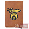 Shriners Emblem Card Holder Wallet