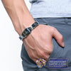 Magnetic Masonic Carbon Fiber Bracelet | FreemasonsShop.com | Jewelry