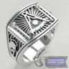 Silver Past Master Masonic Ring | FreemasonsShop.com | Rings