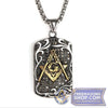 Freemasons Necklace (Gold & Silver)