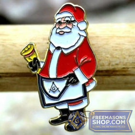 Santa Claus Masonic Pin