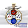 York Rite Key Chain