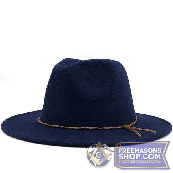 Worshipful Master Wide Brim Wool Hat | FreemasonsShop.com | Hat