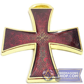 Knights Templar Red Cross Badge