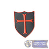 Knights Templar Embroidered Patches