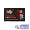 Knights Templar Embroidered Patches