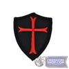 Knights Templar Embroidered Patches