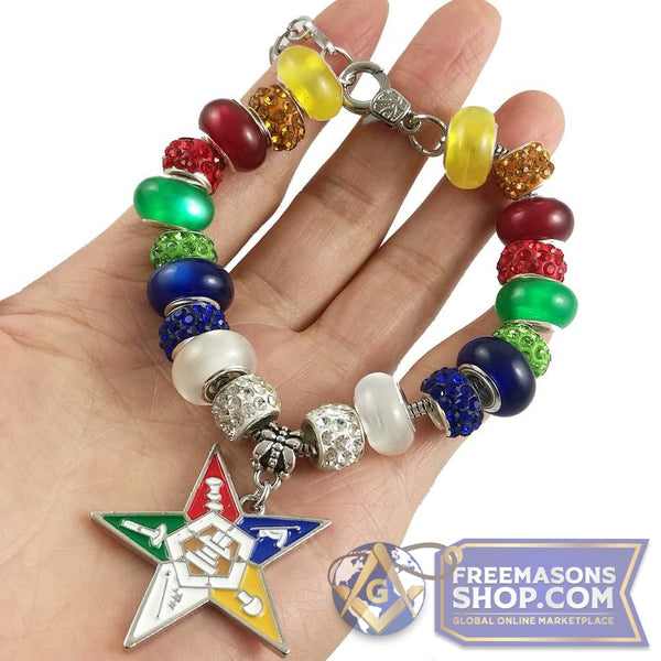 OES Eastern Star Charm Bracelet | FreemasonsShop.com | Jewelry