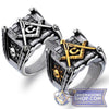 Masonic Antique Sun & Moon Ring | FreemasonsShop.com | Rings