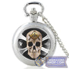 Masonic Skull Quartz Pocket Watch (Various Colors)