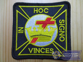 Knights Templar Embroidered Iron-On Patch