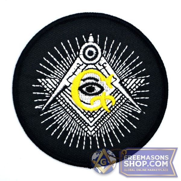 Masonic Embroidered All-Seeing Eye Patch | FreemasonsShop.com | Patch
