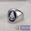 Past Master Oval Ring | FreemasonsShop.com | Rings