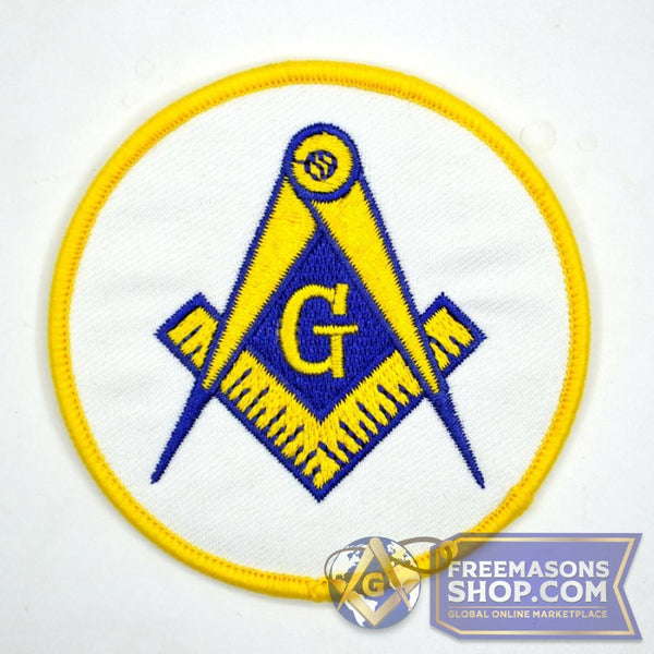 Masonic Embroidered Iron-On Patch | FreemasonsShop.com | Patch