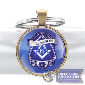 Classic Freemason Key Chain