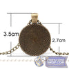 Masonic Skull Glass Dome Necklace | FreemasonsShop.com | Jewelry