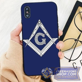 Masonic Blue iPhone Case