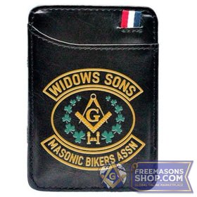 Widows Sons Masonic Wallet