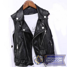 Leather Women's Motorcycle Jacket